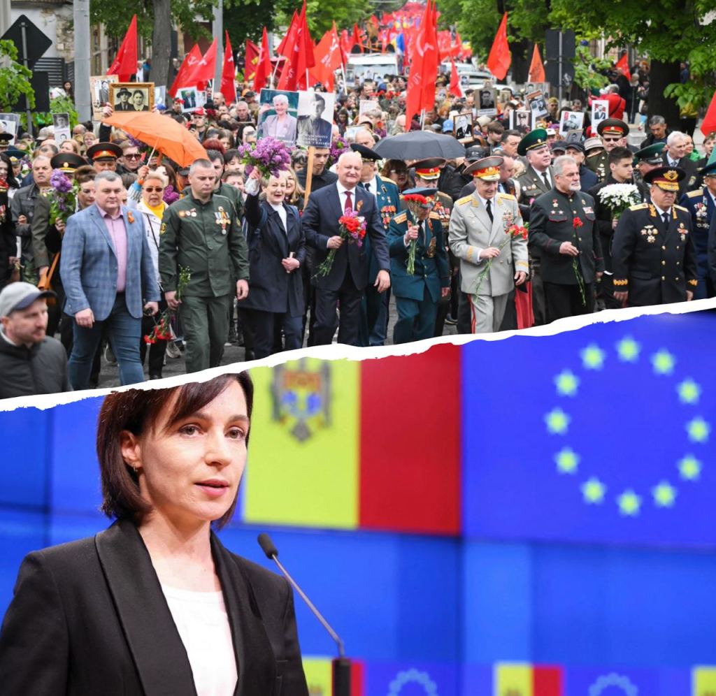 Războiul simbolurilor. 9 mai versus 21 mai sau cum și-a tăiat Maia Sandu craca de sub&nbsp;fund